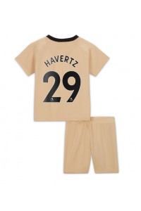 Chelsea Kai Havertz #29 Babyklær Tredje Fotballdrakt til barn 2022-23 Korte ermer (+ Korte bukser)